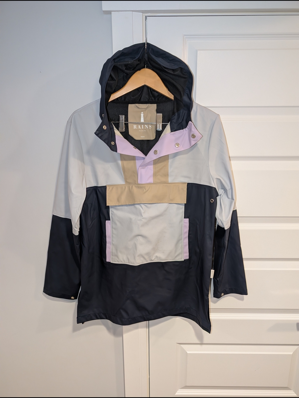 RAINS Colorblock Anorak jacket